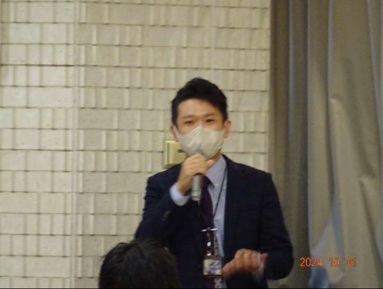1年目研修会1講演の様子2