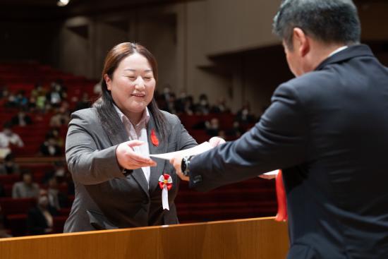 社会福祉施設従事者部門代表：内藤 千春様