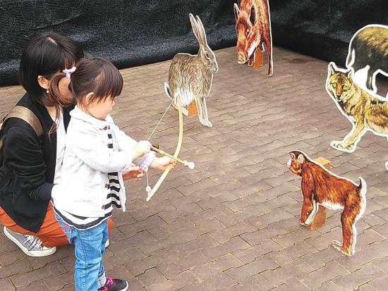 画像：狩猟体験の様子