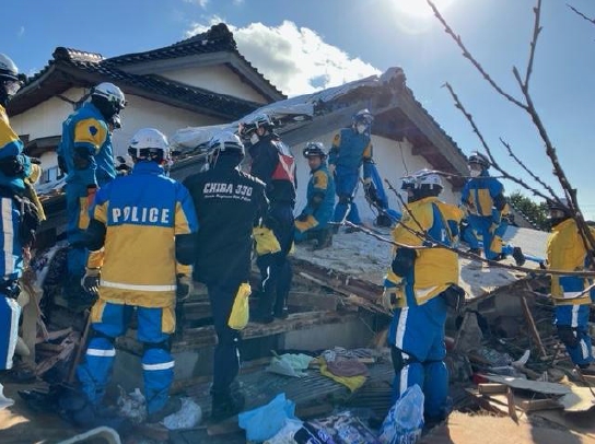 令和6年能登半島地震に対する山梨県警察の活動状況5