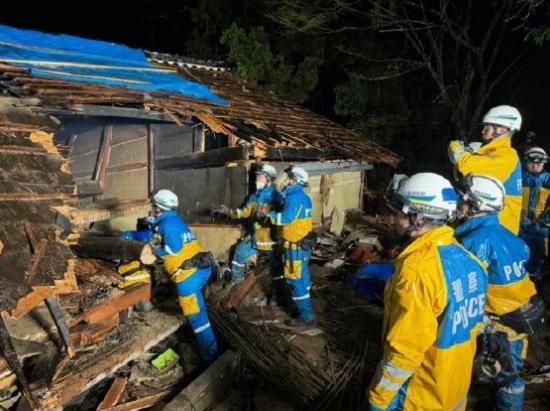 令和6年能登半島地震に対する山梨県警察の活動状況6