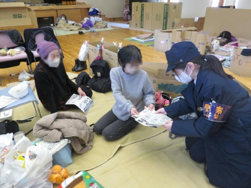 令和6年能登半島地震に対する山梨県警察の活動状況10