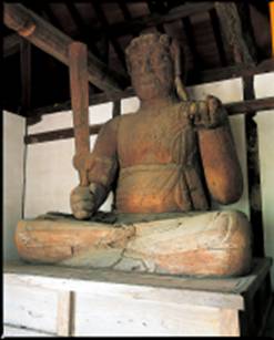 木造不動明王坐像