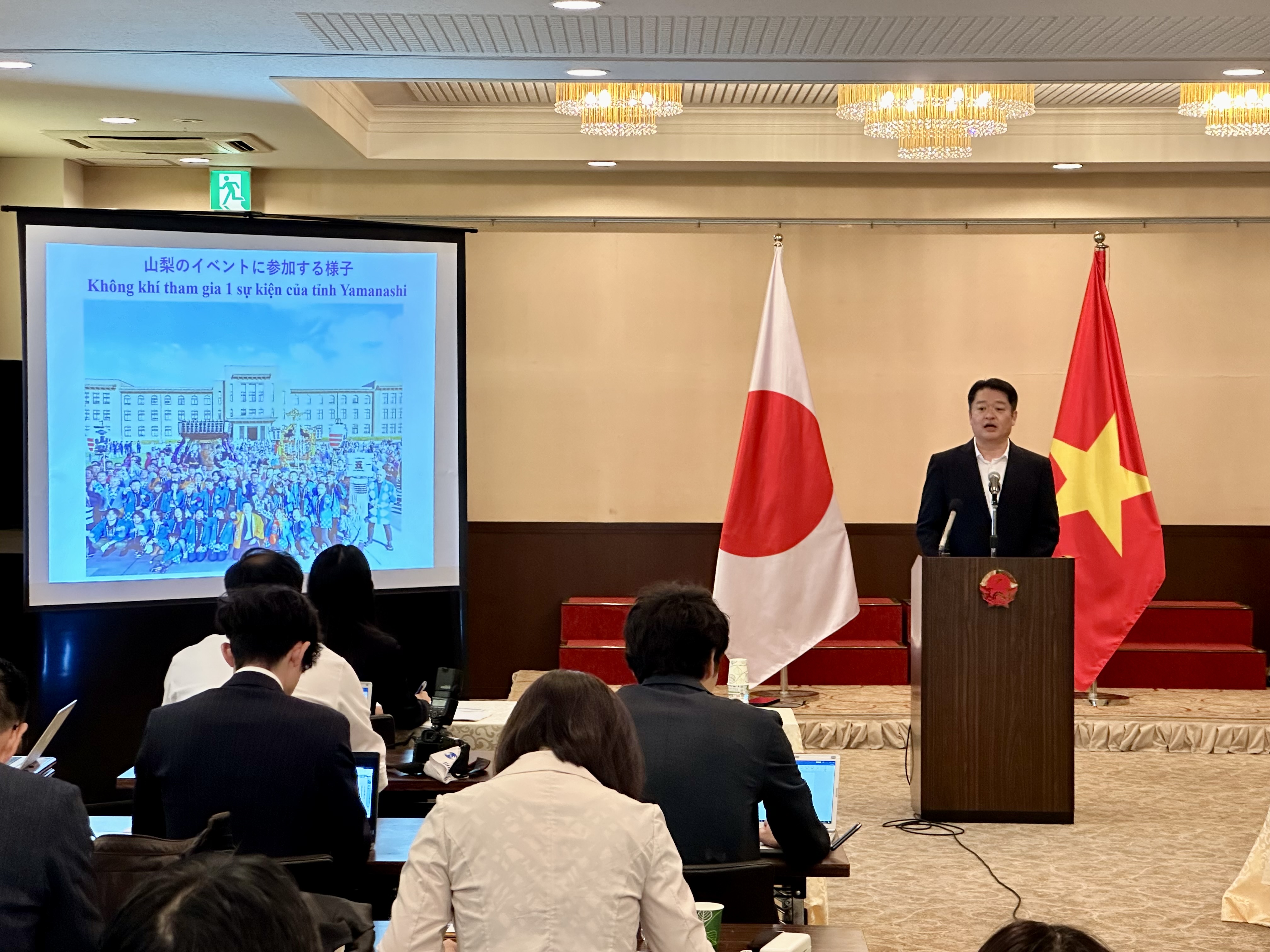 知事による概要説明
