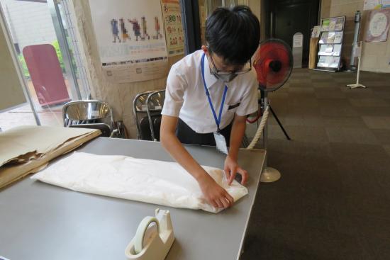 画像：梱包材の製作