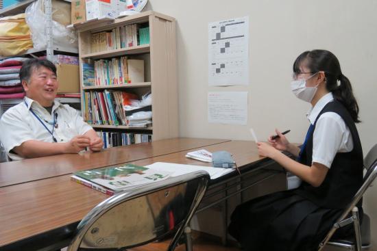 画像：学芸員への質問タイム