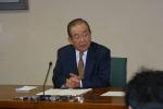 11月11日臨時会見の様子