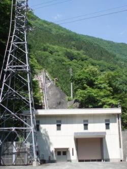 奈良田第三発電所全景写真