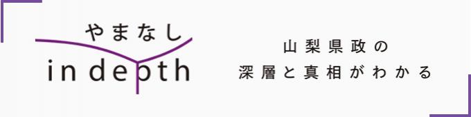 やまなしin depth 山梨県政の深層と真相がわかる