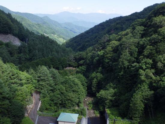ダム堤体下流側から2025年5月28日の写真