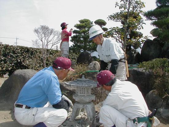 造園科実習風景5