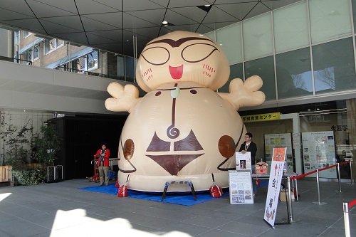 マチナカ博物館体験コーナーの様子