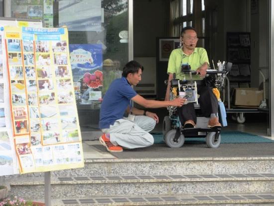 車道と歩道の段差解消1