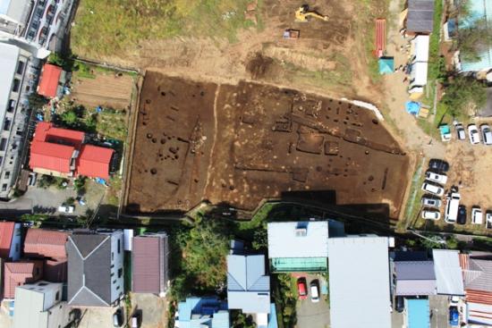 三ノ側遺跡空中写真