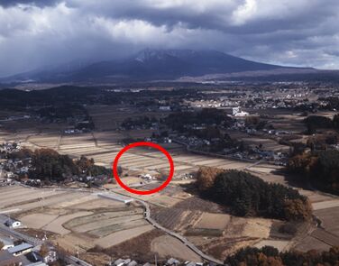 航空写真（海道前C遺跡）