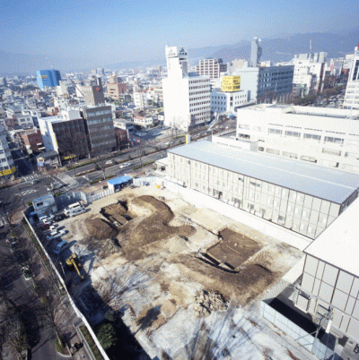 甲府城下町（地裁）全景