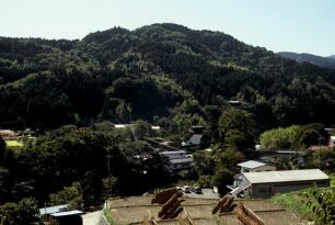 遺跡遠景です