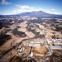 原町農業高校前遺跡遠景