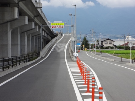 玉穂西ランプ（内回り）