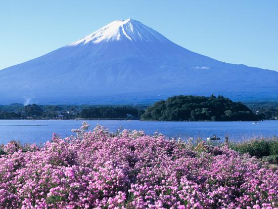 富士山と河口湖