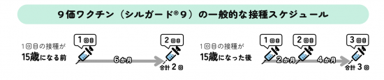 接種スケジュール
