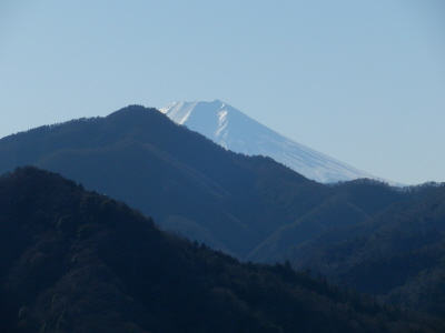 07桂川ウェルネスパークらら見た富士山