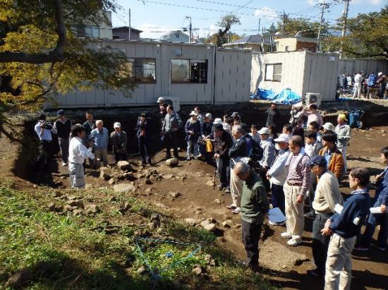 0413＿谷村城遺跡見学会