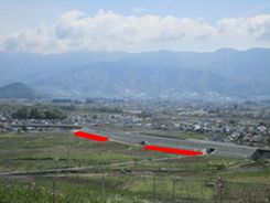 調査区遠景