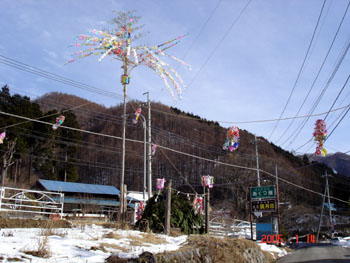 広瀬地区の道祖神祭り