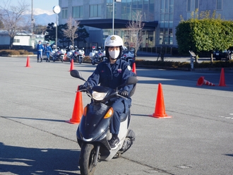 ひよっこブログ18二輪車運転訓練の実施2