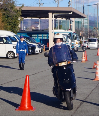 ひよっこブログ18二輪車運転訓練の実施3