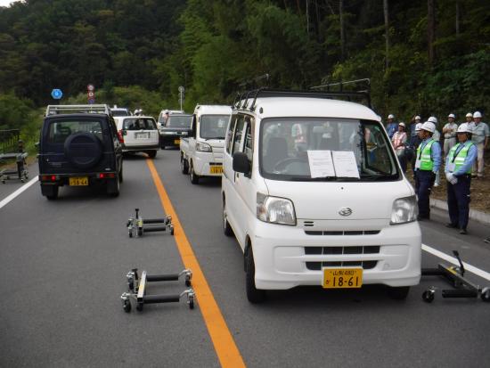 放置車両状況写真