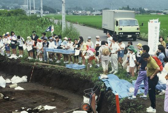 写真2遺跡見学会