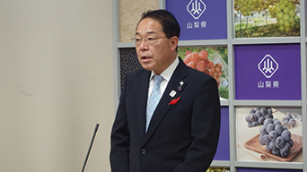 知事記者会見写真