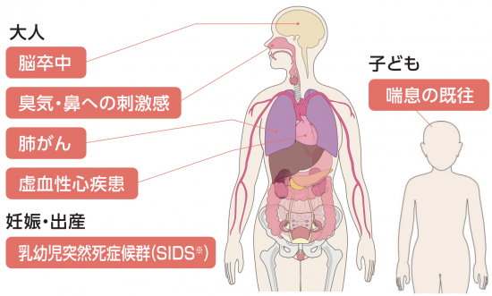 受動喫煙健康影響