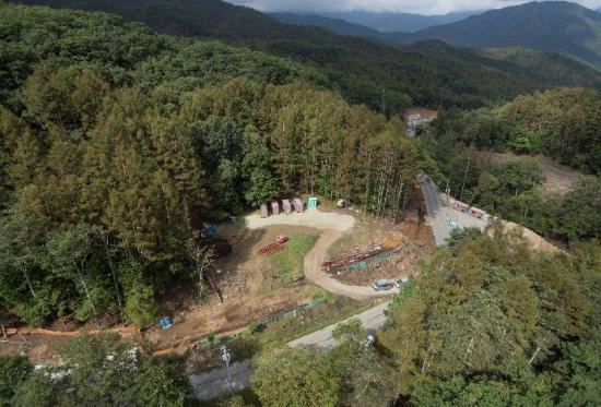 馬場平遺跡遠景