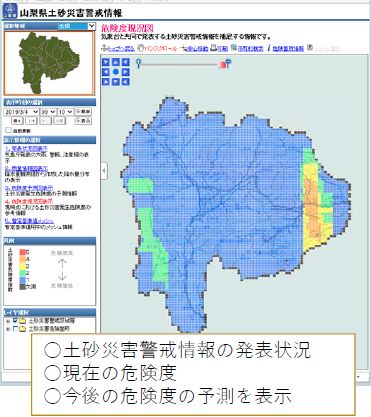 土砂災害警戒情報システム